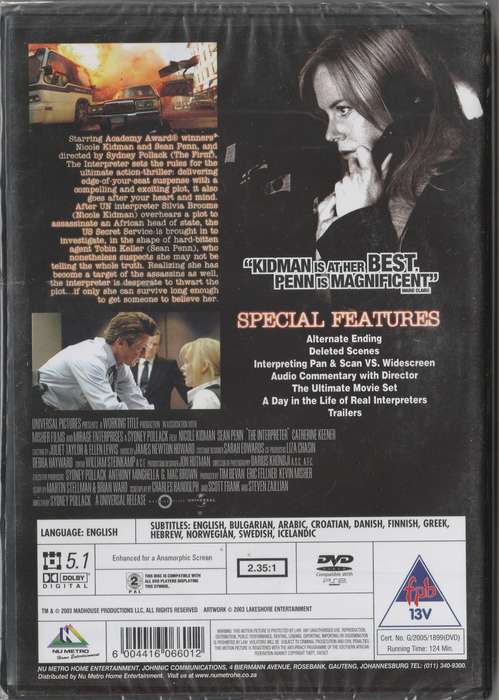 The Interpreter ( new sealed)