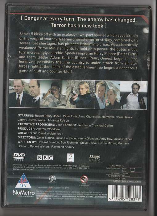 Spooks series Five