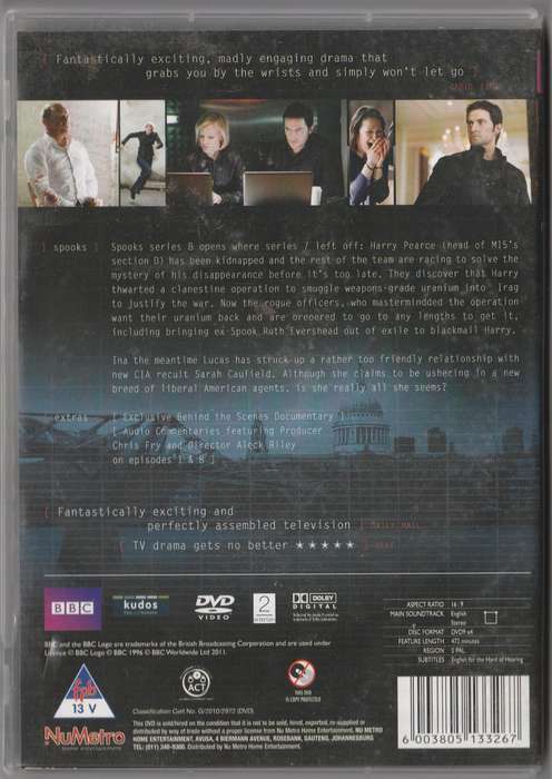 Spooks series Eight