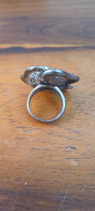 Large costume jewelry ring