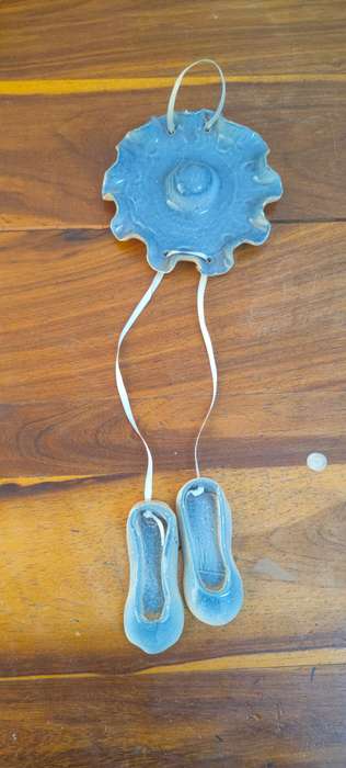 Blue wall hanging/ decor ornament