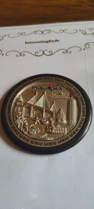 Malaysia souvenir plate