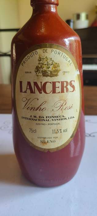 Vintage Lancers Vinho Rosè wine bottle