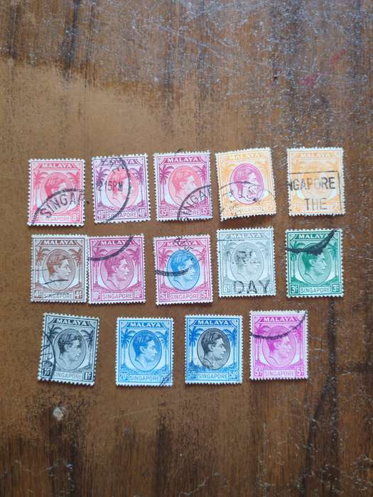 Malaya - Singapore stamps lot