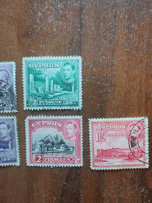 Collection of Cyprus stamps