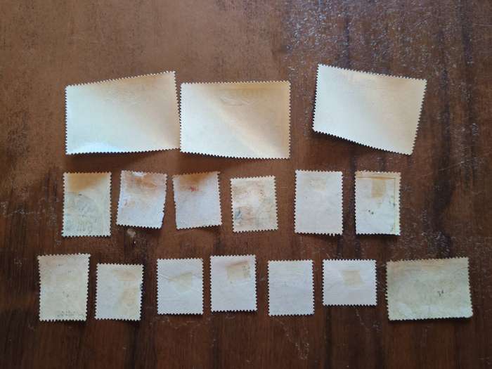 Big lot of vintage Albania stamps