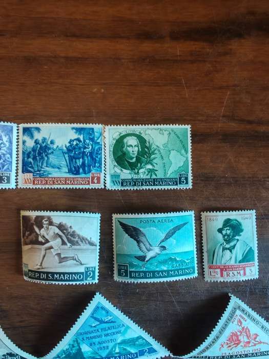 Another big lot of vintage San Marino stamps
