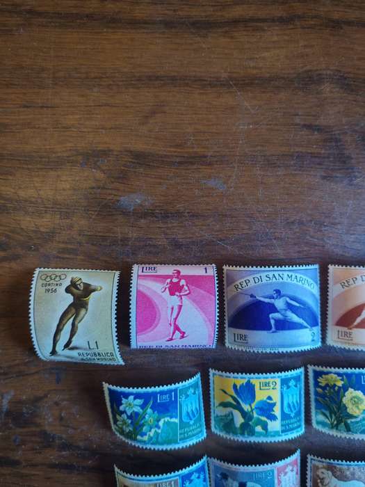 Another big lot of vintage San Marino stamps