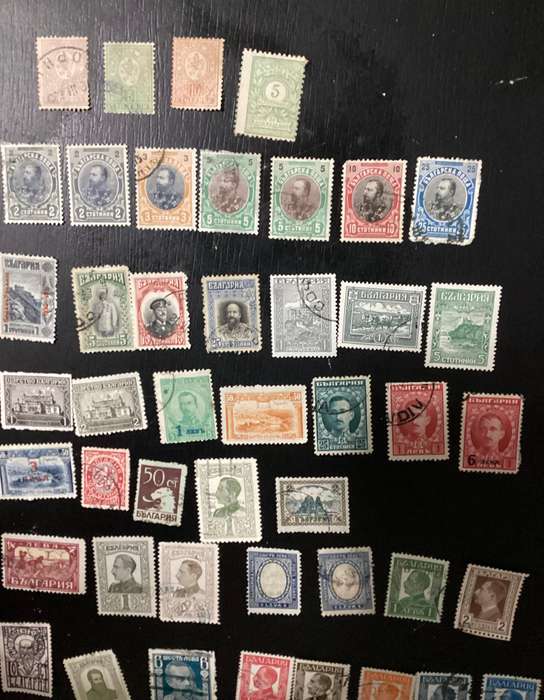 Very large lot of early 1900s Bulgaria Stamps HIGH CV