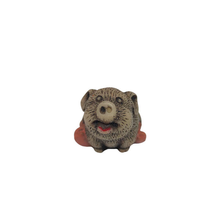 Cute little piggy ornament for printers-tray