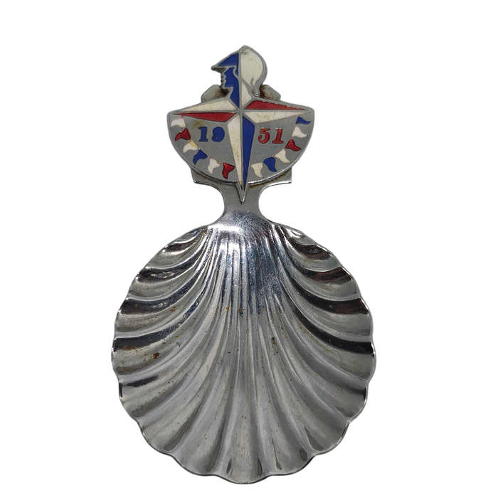 Vintage 1951 festival of Britain tea caddy spoon
