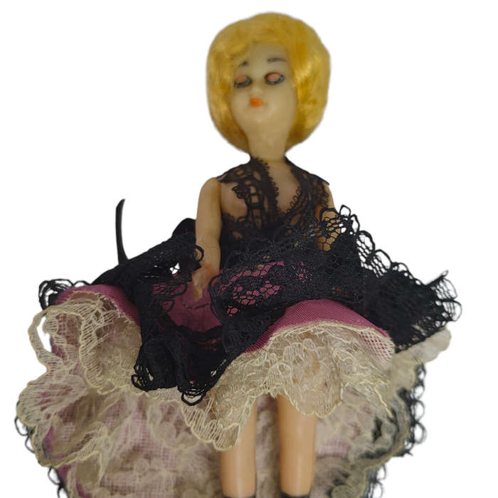 Vintage CanCan boudior doll with sleep eyes