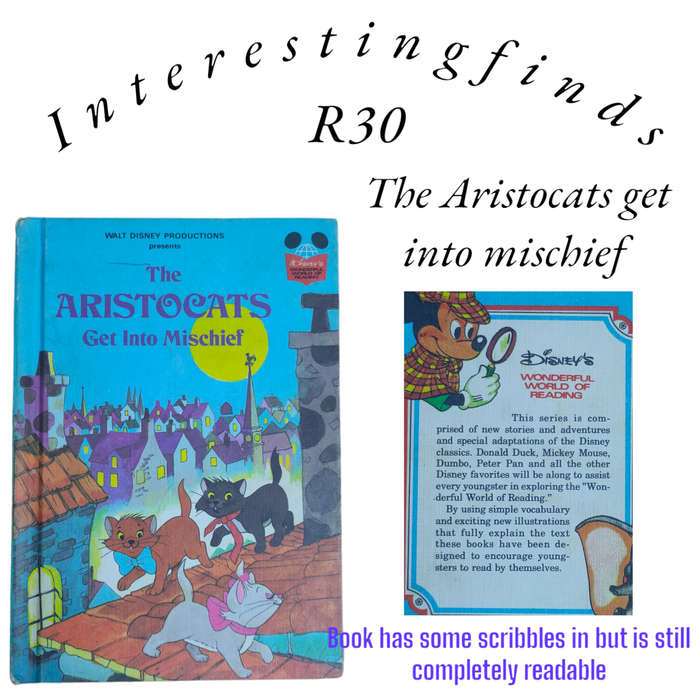 The Aristocats get into mischief children's book