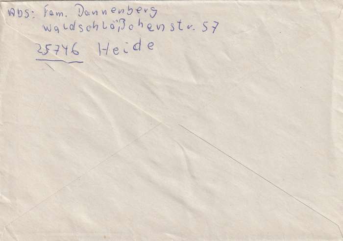 Germany Cover - 1995 - Dietrich Bonhoeffer Slogan Heide Ein Zentrum an der Westkuste