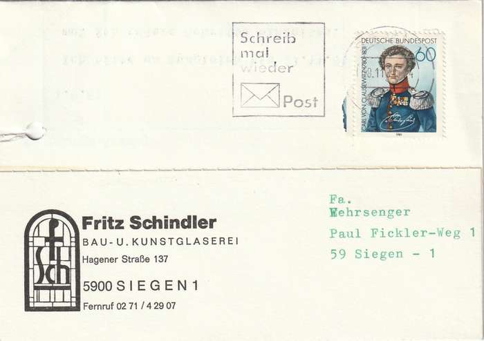 Germany Cover - 1981 - Carl Von Clausewitz