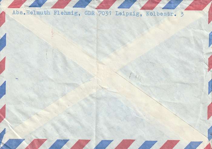 Germany DDR Registered Cover South Africa - 1973 1974 - Paintings Lighthouses