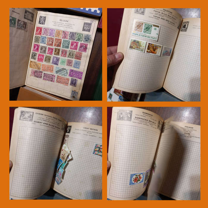 World & South Africa Stamps in 20+ Compact Stock Books  Thousands stamps also 3 Empty for Expansion