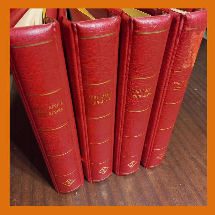 South Africa  4 Luxury Lighthouse Albums Including Pre-Printed 1961 to 1979 Pages