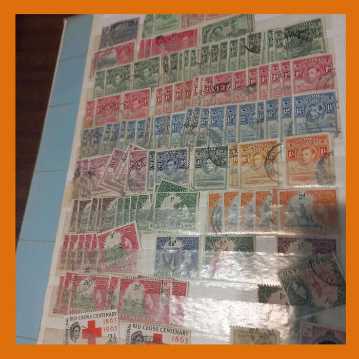 Southern & East Africa Stock Book  30 Double-Sided Pages, 1970s 1980s Focus