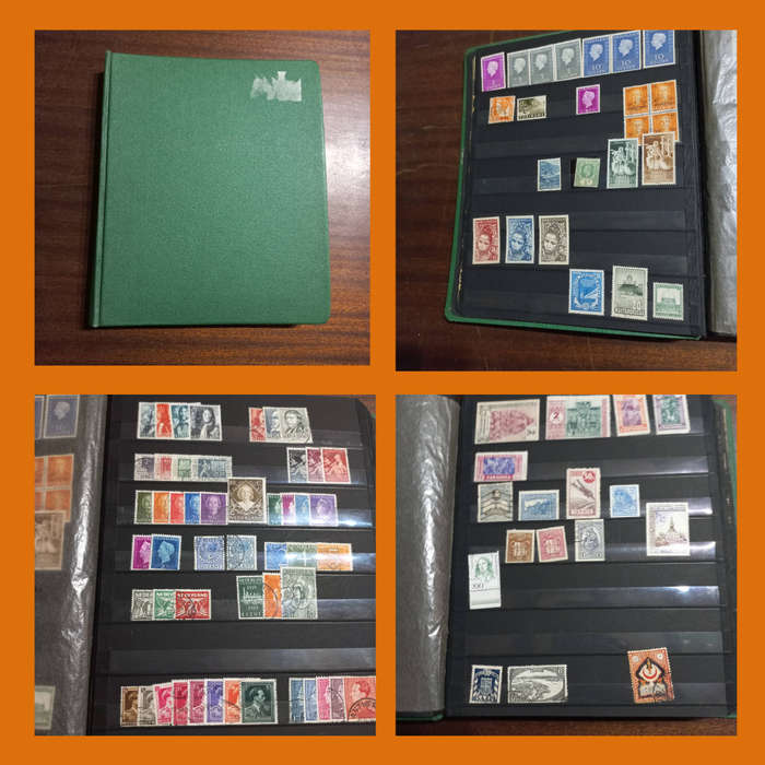 World Stamp Collection in Stockbook  Mint & Used Notably Europe and Americas