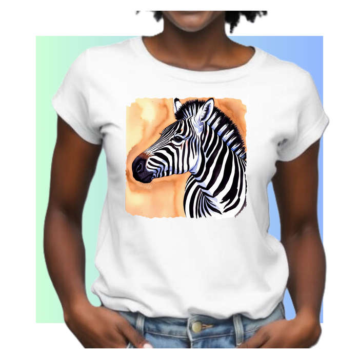 Not The ZOO - One more beautiful Zebra - Unisex Crew Neck Tee