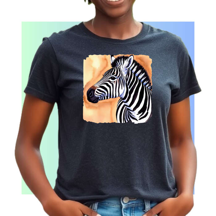 Not The ZOO - One more beautiful Zebra - Unisex Crew Neck Tee