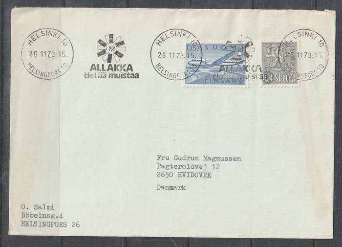 Finland Collection including 2 Covers with Airplanes