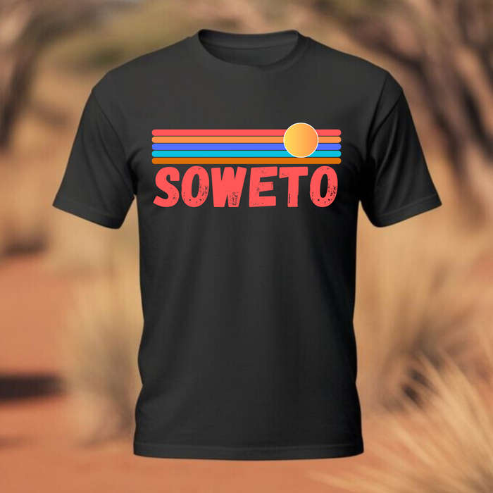 CITY SCAPES - Sunrise over Soweto - Unisex Crew Neck Tee