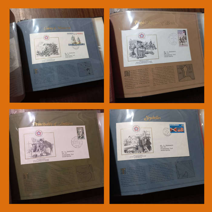 USA  American Revolution Bicentennial Limited Edition Collection Over 100 International Covers