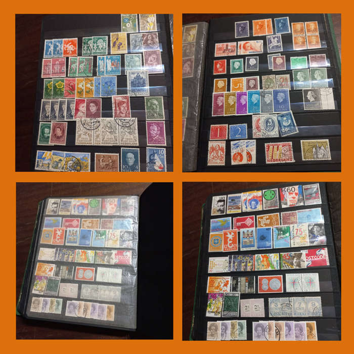 World Stamp Collection in Stockbook  Mint & Used Notably Europe and Americas
