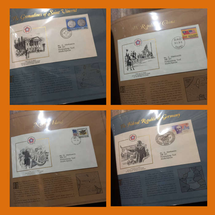 USA  American Revolution Bicentennial Limited Edition Collection Over 100 International Covers