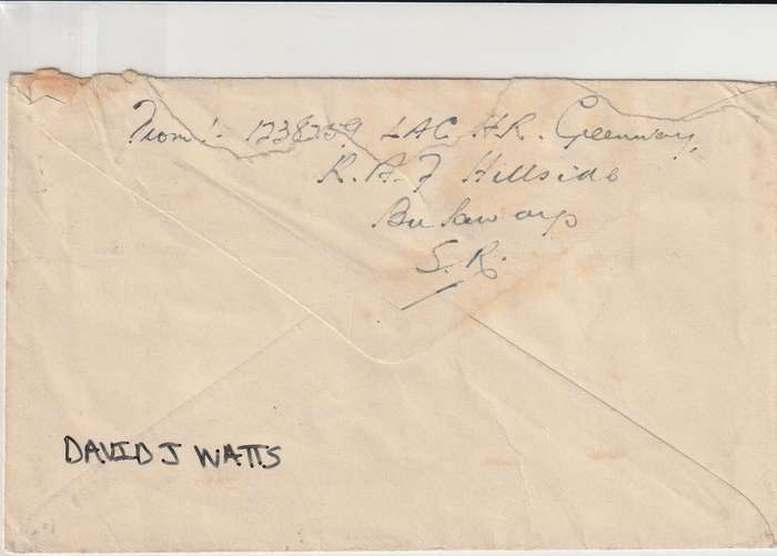 Rhodesia - 1942 - Active Service Cover - Listing for eesti