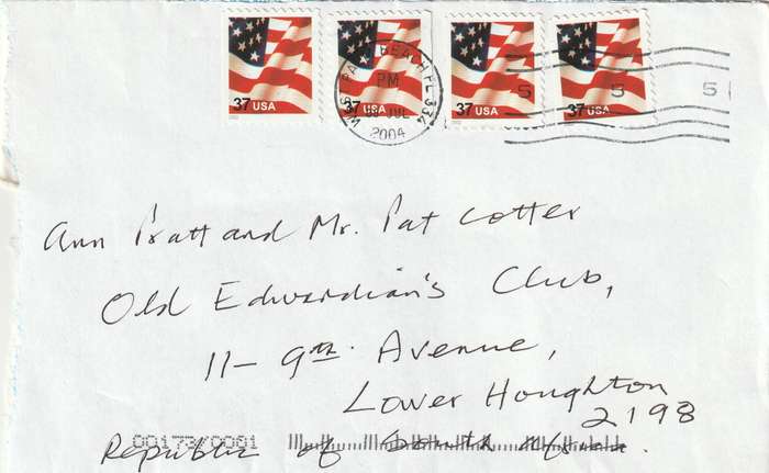 United States USA Cover - 2002 2004 - Flag Flags West Palm Beach  37c