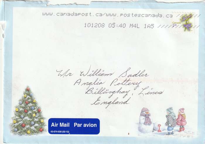 Canada Cover - 2008 - Christmas Spotted Coralroot TYPE Flower Flowers