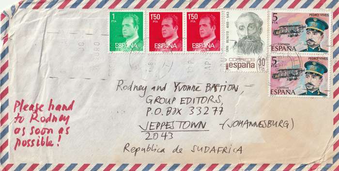 Spain Cover - 1976 1980 1981 - Aviation pioneers San Benito Loygorri King Juan Carlos