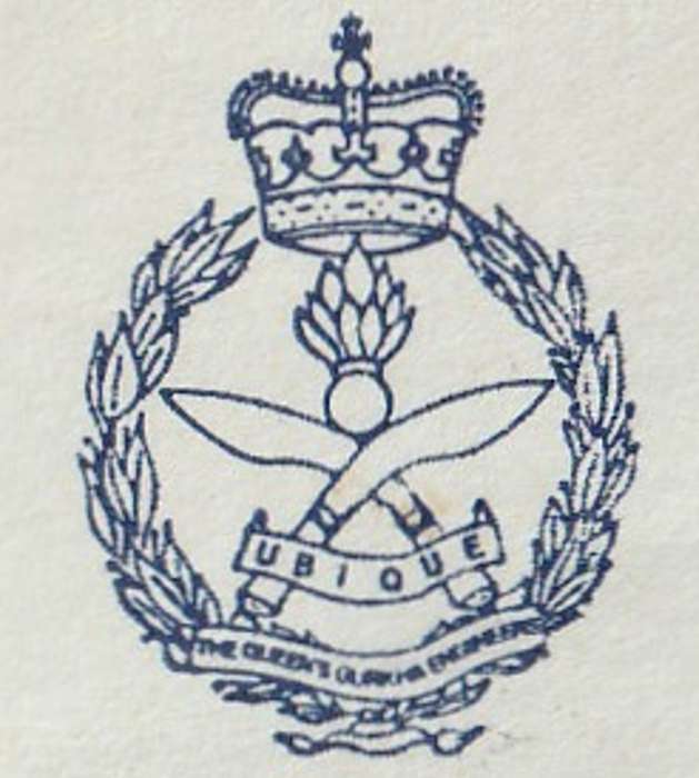 Great Britain Cover - 1981 Machins - The Queens Gurkha Engineers Military UBIQUE HONG KONG British