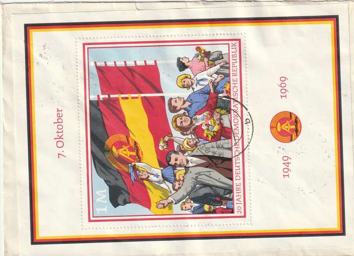 Germany DDR Cover Einschreiben Registered - 1968 1969 - Monument Fort Breendonk Belgium Human Right
