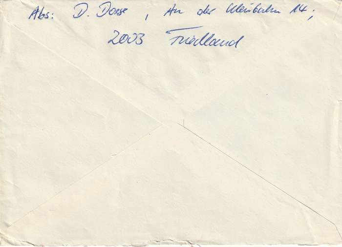 Germany on Cover - 1990 - Brandenburger Tor Berlin Slogan Allianz