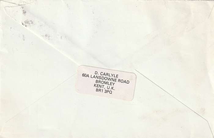 Great Britain Cover - 1981 - Folklore Lammastide sent on Valentines day