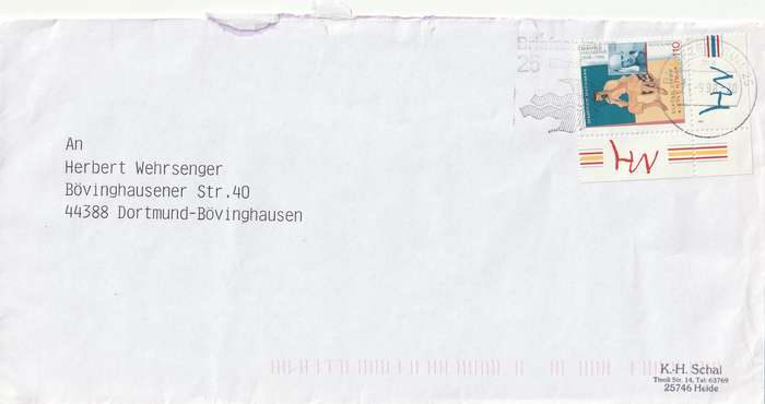 Germany on Cover - 1998 - Manfred Hausmann Author