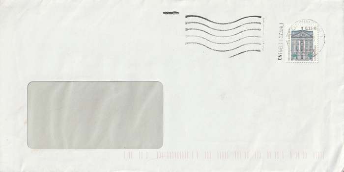 Germany Federal Cover - 1987 2002 - Historic Sites Princes Residence Arolsen Entgeltbezahlt