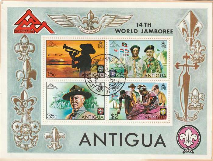 Antigua - 1975 - Jamboree Scouts Scouting Nordjam