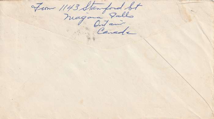 Canada Cover - 1958 1961 - Bicentennial House of Representatives Niagara Falls