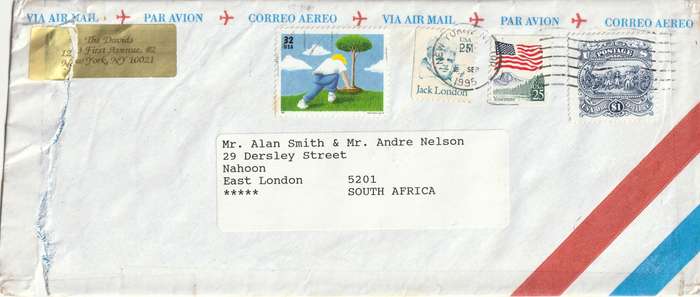 United States USA Cover - 1995 1994 - Jack London Yosemite Flag Surrender of Gen John Burgoyne Tree