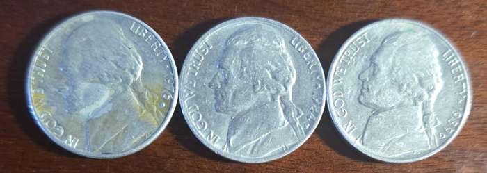 USA Five Cent - Bid per Coin to Take ALL!