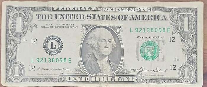 1985 USA 1 DOLLAR~ SAN FRANCISCO