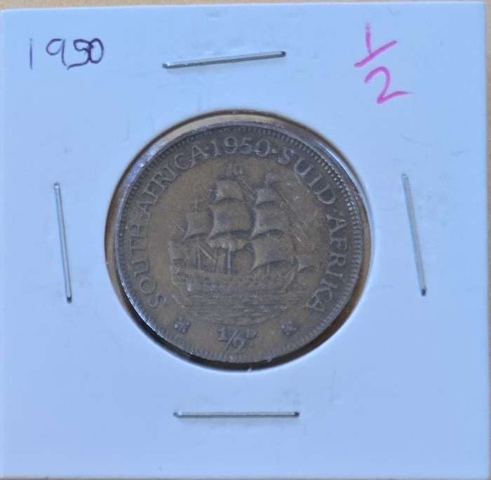 1950 Half Penny
