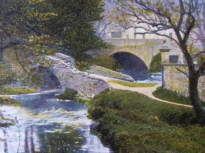 JWB Commercial Series POSTCARD - The Twa Brigs, Keith