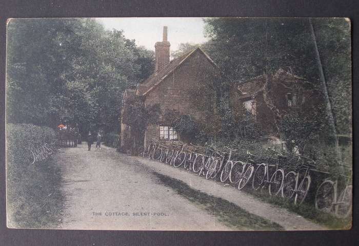Lloyd Antique POSTCARD - The Cottage, Silent Pool, Albury