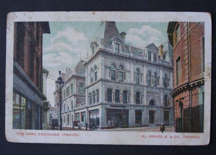 B & Co. IXL Series POSTCARD - The Corn Exchange, Ipswich